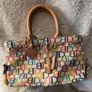 DOONEY & BOURKE Rainbow Signature Tote with Crossbody Strap